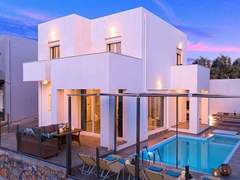 Ferienhaus - Ferienhaus Cretan Sunset mit eigenem Pool