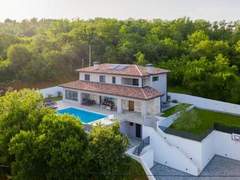 Ferienhaus - Ferienhaus Moderne Villa Arsia mit Pool, gelegen in der Nähe von Labin