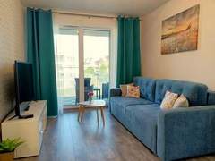 Ferienwohnung - Ferienwohnung Mazowiecka Park mit Balkon