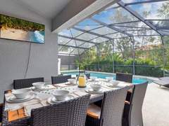 Ferienhaus - Ferienhaus Seasons Retreat mit privatem Pool in der Nähe von Disney