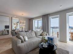 Ferienwohnung - Ferienwohnung Concha mit Blick auf den Hafen