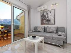 Ferienwohnung - Ferienwohnung Charmantes Appartement in Baška mit Eigenem Balkon
