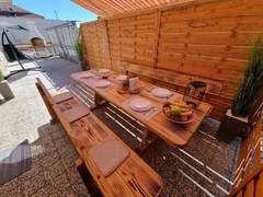 Ferienwohnung - Ferienwohnung Wohnung mit Terrasse und Grill in Strandnähe