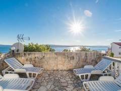 Ferienwohnung - Ferienwohnung Appartement mit privater Terrasse und Meerblick