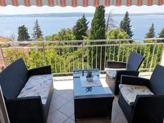 Ferienwohnung - Ferienwohnung Wohnung mit Meerblick, 50m vom Strand entfernt