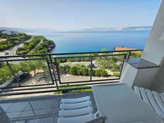 Ferienwohnung - Ferienwohnung Wohnung mit Balkon, 150 m vom Strand entfernt