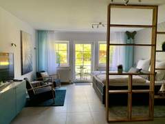 Ferienwohnung - Ferienwohnung Studio-Appartement mit Terrasse