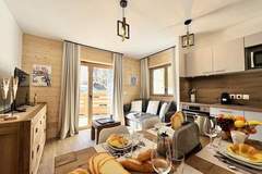 Ferienwohnung - Résidence Le Living Stone B - Ferienunterkunft in Vars (4 Personen)