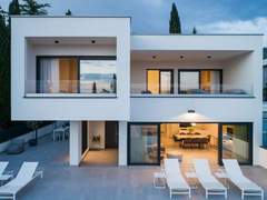 Ferienhaus - Ferienhaus Moderne Villa XeMa am Meer, magischer Blick