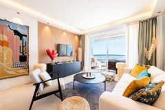 Ferienwohnung - Résidence 3p Terrasse Vue Mer &ndash; R&eacute;sidence De Standing - Ferienunterkunft in Cannes (4 Personen)