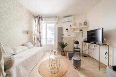 Ferienwohnung - Cannes Croisette Studio Cosy 3pers Clim Wifi Pkg - Ferienunterkunft in Cannes (3 Personen)