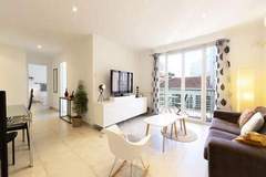 Ferienwohnung - Résidence Robert Soleau Centre D'antibes, 3 Pi&egrave;ces R&eacute;nov&eacute; Terrasse, Climatisation - Ferienunterkunft in Antibes (4 Personen)