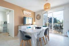 Ferienhaus, Exklusive Unterkunft - LA DUNE 77 - Villa 3P8 - Ferienunterkunft in Valras-Plage (8 Personen)