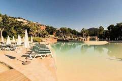 Ferienwohnung - Appartement moderne avec vue mer aux Restanques du Golf de St Tropez - Ferienunterkunft in Grimaud (4 Personen)