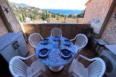 Ferienwohnung - Résidence Duplex A Pramousquier - Vue Mer - Ferienunterkunft in Le Lavandou (4 Personen)