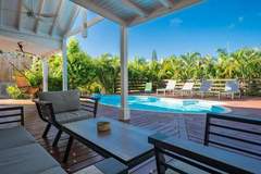 Ferienwohnung - Villa La Palmeraie - Ferienunterkunft in Saint-Francois (7 Personen)