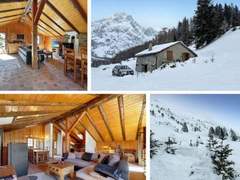 Ferienhaus - Ferienhaus Chalet Le Basset - Family Chalet in the Swiss Alps