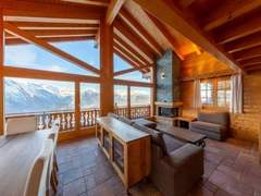 Ferienhaus - Ferienhaus Chalet Ciel de Lit - Vue imprenable