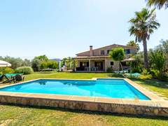 Ferienhaus - Ferienhaus Cal Mercader Gran Villa con Piscina y Jardín