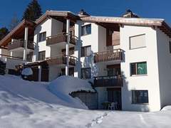 Ferienwohnung - Ferienwohnung Casa Cappalutta, (Flims Waldhaus). 2.5 Zimmerwohnung mit direktem Gartenzugang