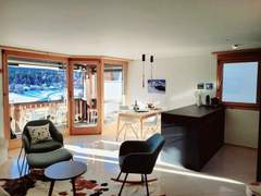 Ferienwohnung - Ferienwohnung Fewo Cordial im Casa Erizun, (Flims Dorf). 3.5 Zimmer Ferienwohnung mit Bad/WC,