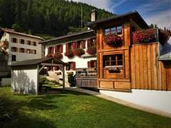 Ferienwohnung - Ferienwohnung Chasa Allegra, (Müstair).
