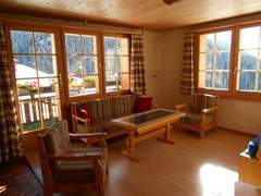Ferienwohnung - Ferienwohnung Haus Gysin EG 2½-Zimmerwohnung