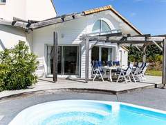 Ferienhaus - Ferienhaus Sequoia 8 personnes avec piscine privée
