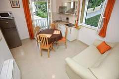 Ferienwohnung - Apartments Villa Grlica - Comfort One Bedroom Apartment With Terrace and Garden View (A3) - Ferienunterkunft in Sutivan (3 Personen)