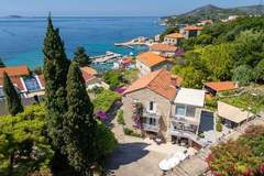 Ferienwohnung - Rooms Tupina by Paulina - Standard Double Room with Balcony and Sea View (Room 3) - Ferienunterkunft in Mlini (2 Personen)