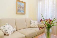 Ferienwohnung - Ploče Apartments - One Bedroom Apartment with Terrace and Sea View - Petra Krešimira IV 27 - Ferienunterkunft in Dubrovnik (2 Personen)