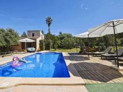Ferienhaus - Ferienhaus Schönes Landhaus in der Nähe von Manacor mit Pool und Klimaanlage