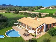 Ferienhaus - Ferienhaus Finca in Meeresnähe mit Schwimmbad und Kinderbecken