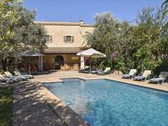 Ferienhaus - Ferienhaus Charmantes Ferienhaus in Búger mit Privatem Pool