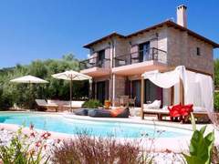 Ferienhaus - Ferienhaus Agapi mit Infinity-Pool