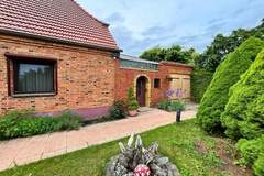 Gartenblick - Ferienunterkunft in Steffenshagen (2 Personen)