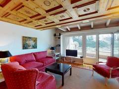 Ferienwohnung - Ferienwohnung Apartment Tinus - Ruhige Wohnung im Zentrum von St. Moritz mit Aussicht