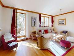 Ferienwohnung - Ferienwohnung Chesa Domiziana - Im Herzen von Samedan