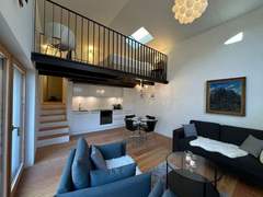 Ferienwohnung - Ferienwohnung Giardin-Wohnung: Gartenidylle, Wellness und historische Eleganz