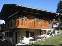 Ferienwohnung - Ferienwohnung Föhre, (Grächen). 7-Bettwohnung