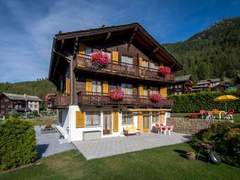 Ferienwohnung - Ferienwohnung Chalet Ferienwohnungen Schwalbennest Moos Grächen, (Grächen),