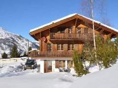 Ferienwohnung - Ferienwohnung Chalet Virginia A/B, (Grächen),