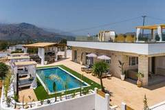 Ferienhaus, Exklusive Unterkunft - Yammas Stone Villa - Ferienunterkunft in Dramia (10 Personen)