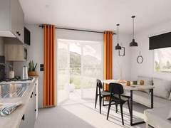 Ferienwohnung - Ferienwohnung in Hohenlychen mit Grill, Loggia 6