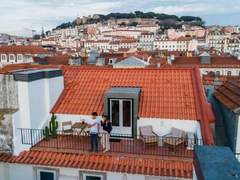Ferienwohnung - Ferienwohnung Die Downtown-Terrasse Fabelhafte Aussichten Romantisches Penthouse