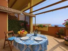 Ferienwohnung - Ferienwohnung Wohnung Meerblick Porto Flavia