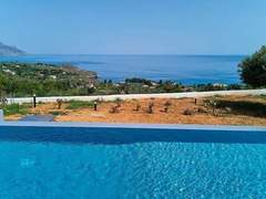 Ferienhaus - Ferienhaus Charming Villa Antonella with pool and sea view