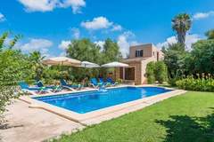 Ferienhaus, Exklusive Unterkunft - Casa Alba - Ferienunterkunft in Manacor, Illes Balears (6 Personen)