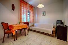 Ferienwohnung - Apartments Malo Lago - One-Bedroom Apartment with Balcony and Sea View - 2nd floor (Apartment 7) - Ferienunterkunft in Lastovo (3 Personen)