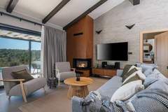 Ferienhaus, Exklusive Unterkunft - Villa Noeli - Two Bedroom Villa with Terrace and Swimming Pool - Ferienunterkunft in Hum (6 Personen)